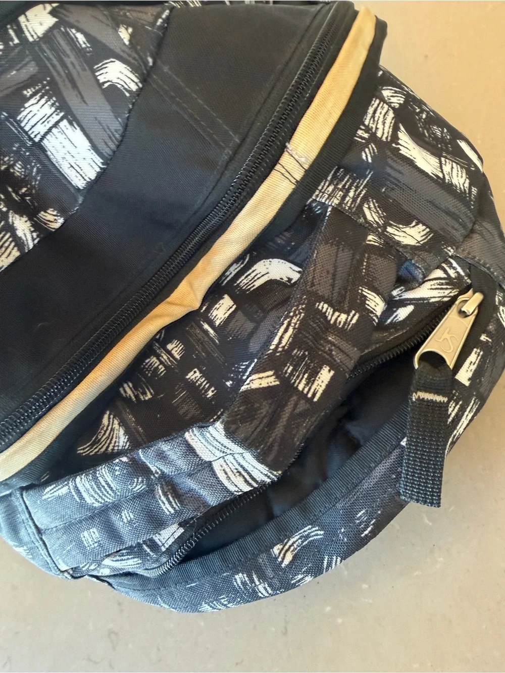 JanSport TUJO Backpack Abstract Brushstroke Print 15.6” Laptop School Travel